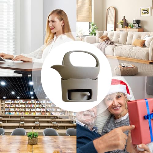 Brûleur d'aromathérapie durable et chauffe-eau multifonction pour tasses à thé - 5