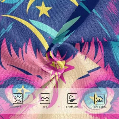 KLL Rainbow Polka Dots Toddler Boys Pure Cotton Boxer Briefs Breathable Children Panties3