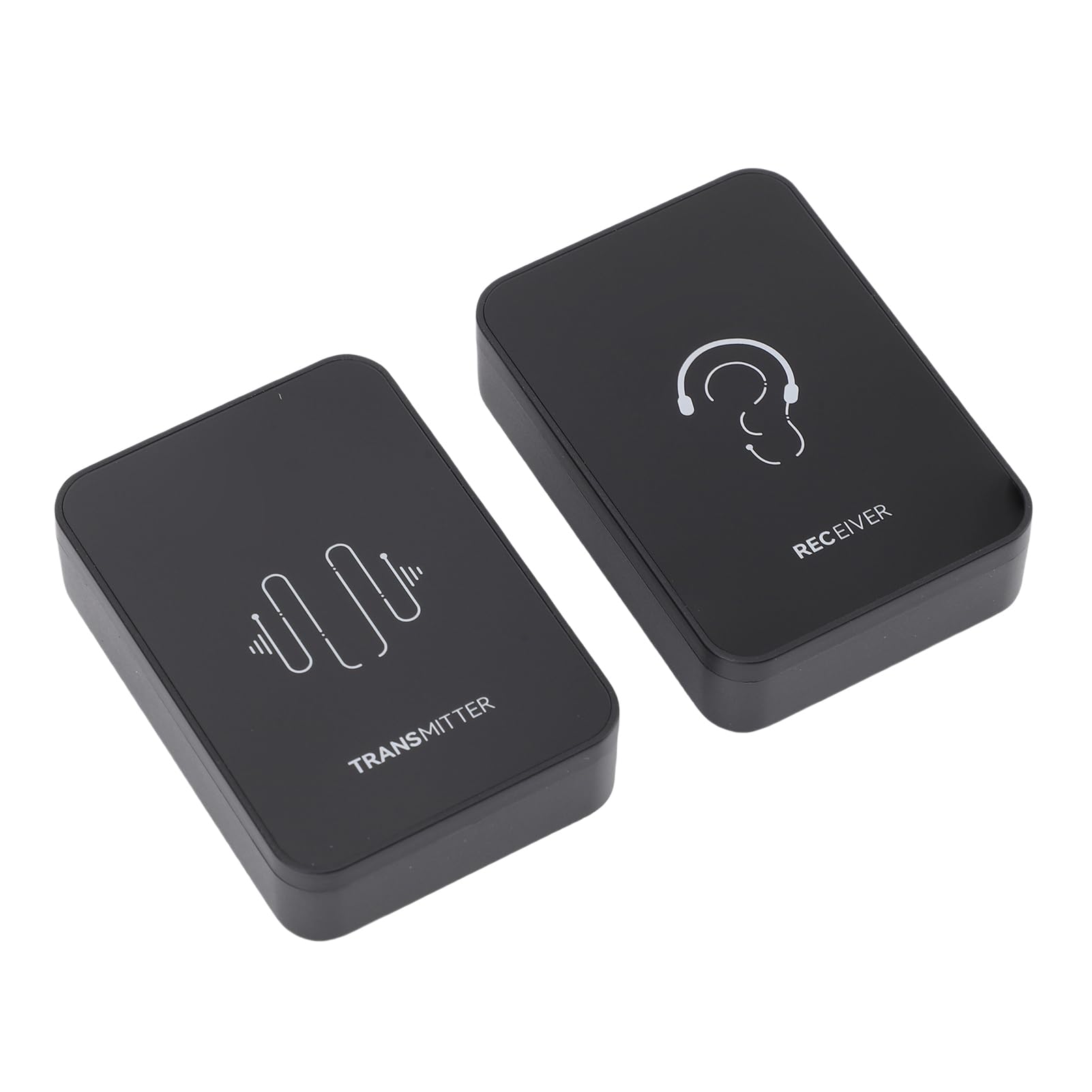 Kavolet Système de Transmission IEM Professionnel sans Fil 2,4 GHz pour Performances en Direct Studio Mono/stéréo Conception Compacte ABSS