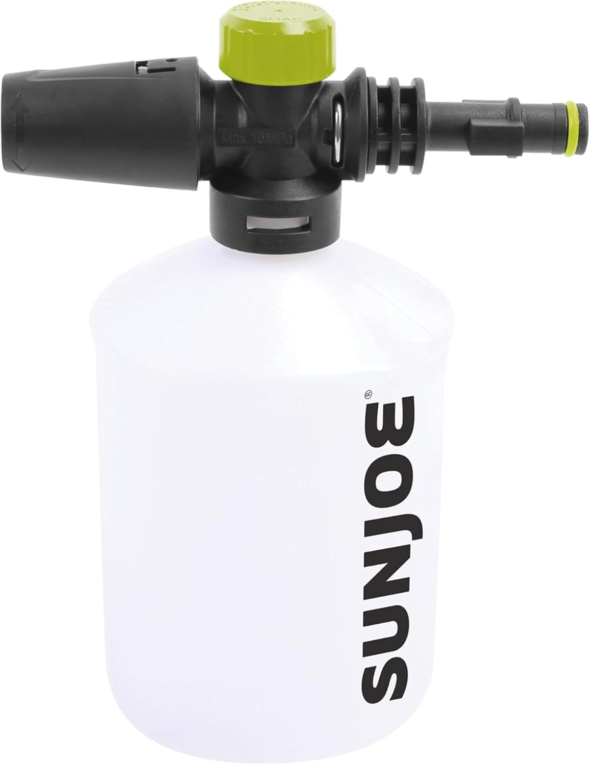 Sun Joe SPX-FC26 26-Oz Adjustable Snow Foamer Cannon w/Adapters , Black