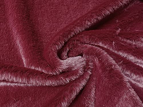 Tissu fausse fourrure ultra douce au mètre 5m peluche pour fausse fourrure