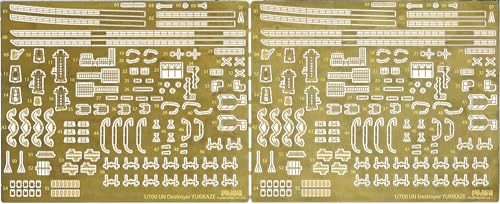 Pièces gravées Fujimi GUP-121 bateau NEXT 1/700 upgrade parts pour maquette