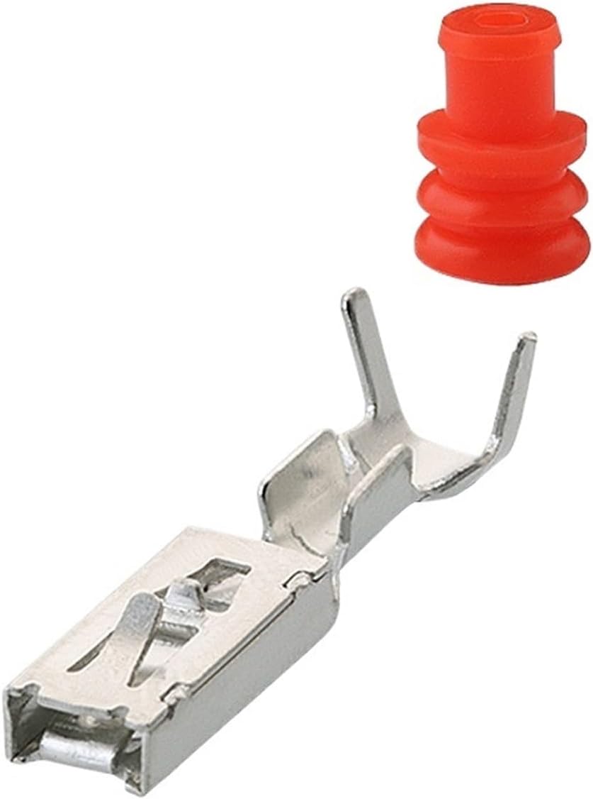 2Set Automotive Connector DJ7035C-3.5-21 Female 09441381 (351) Compatible With Car Ignition Coil Sensor Harness Connectors 3Pin