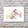 Ariana Grande Colorful Bubbles Wall Art Photo Picture American Pop Music Print Poster A4 #3