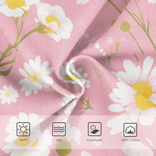 KLL FLOWERs Pink Background Toddler Boy Soft Underwear Briefs Cute Undies3