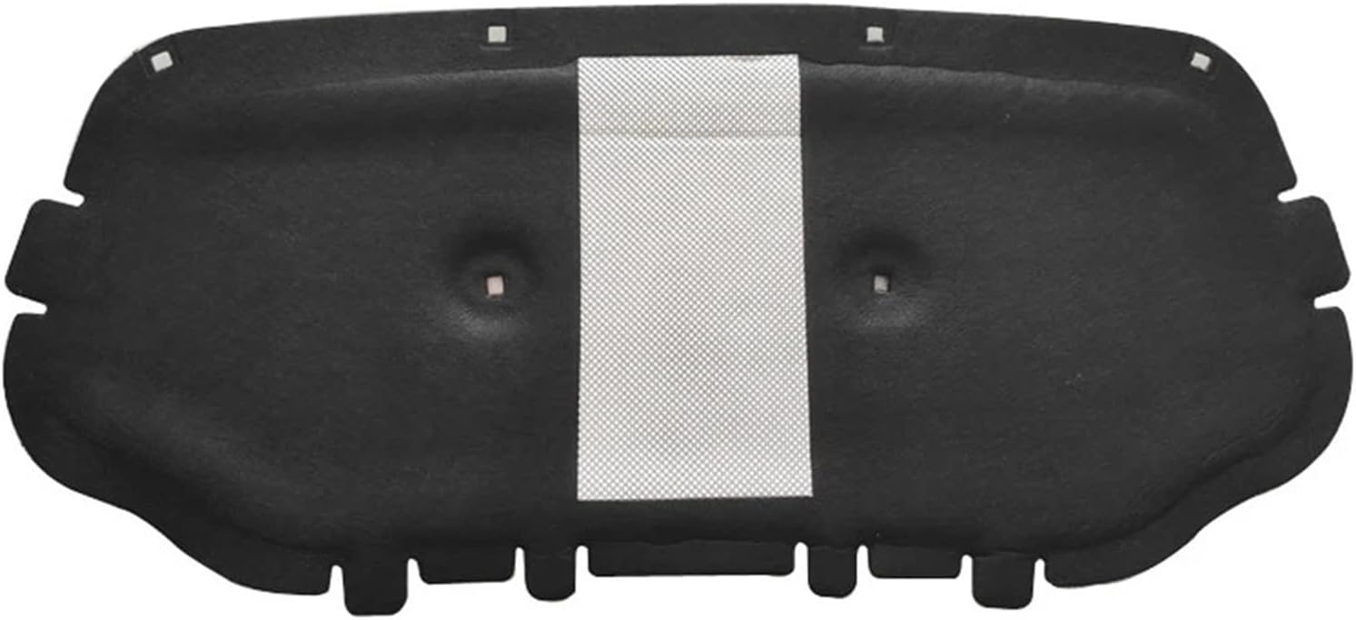 Compatible For VW JETTA VS5 2019 Front Hood Engine Sound Insulation Pad Soundproof Cotton Cover Thermal Heat Insulation Pad Mat(Aluminum)