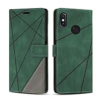 LEYAN Leder Folio Hülle Für Xiaomi Poco M3 – Brieftaschen-Design Mit Kartenfächern & Ständerfunktion