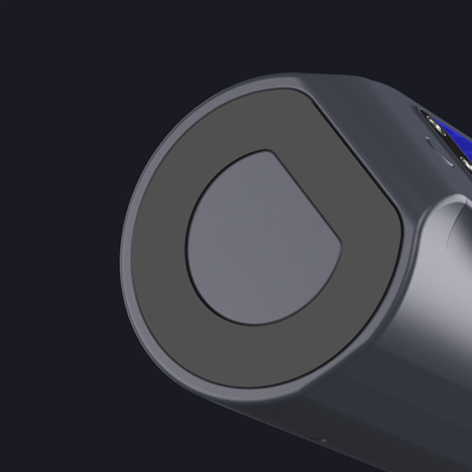 Ventilatore portatile ricaricabile da tavolo, mini ventilatore wireless da 3000 mAh, tre velocità regolabili, supporto per telefono integrato, condizionatore d'aria orizzontale per camera da