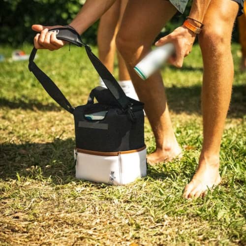 Bolsa térmica aislada Kanga suave para 6 o 12 latas de cerveza a prueba de fugas 6