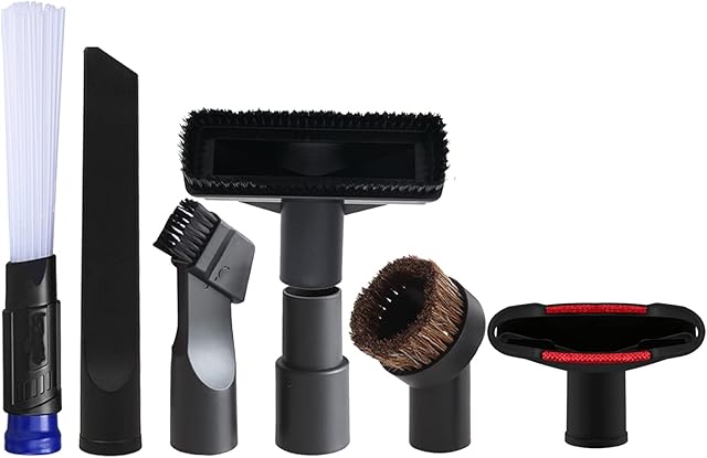 ANBOO 7 Piece Set Vacuum Cleaner Attachment, Accessories for 32mm and 35mm Diameter Vacuum Cleaners, Compatible with Henry Hoover Vacuums and Shark Vacuums
