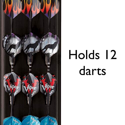 Viper by GLD Products Dart Caddy Darthalter, Holz, schwarz, 1