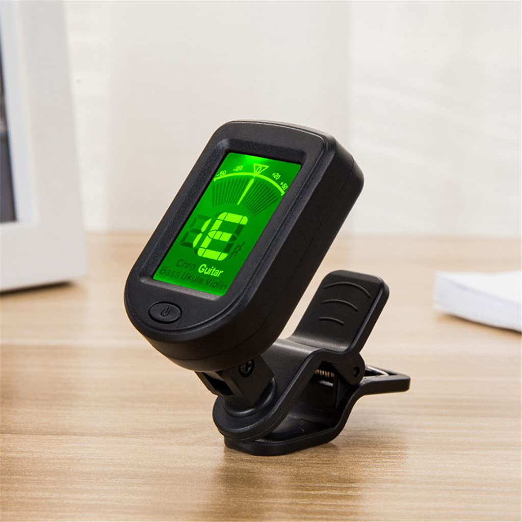 Guitar Tuner Guitar Digital Clip-On Tuner Fast Accurate Easy to