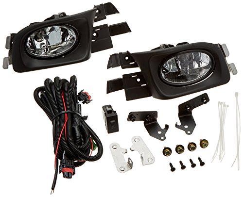 Spec-D Tuning LF-ACD034OEM Honda Accord Ex Dx Lx 4 Dr Oem Style Clear Fog Lights Lamps
