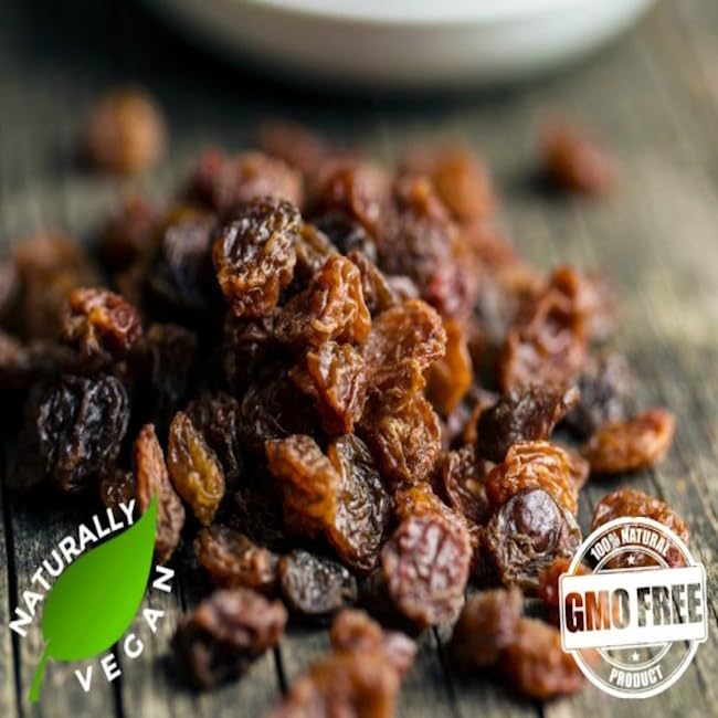 Gerbs Dried Raisins 2 lbs. | Unsulfured, No Artificial Additives, Resealable Bag | Naturally Sweet & Plump | Top 14 Allergen-Free thumbnail