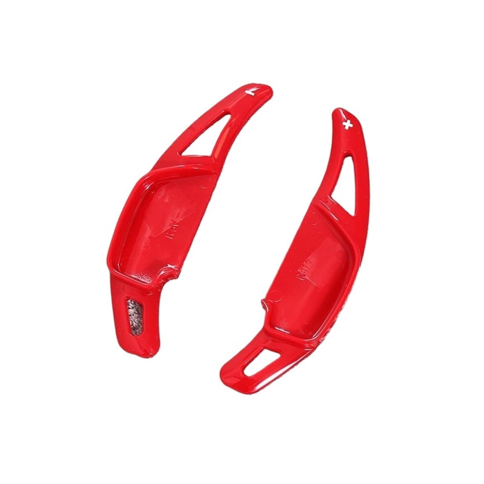 Zhangzhengyao Red Car Steering Wheel Shifter Paddle For Toyota For Mark Levin For Camry For Corolla For Zelas For Rav4 For Nova Fortuner Shift Paddle Steering Wheel Parts(Red)
