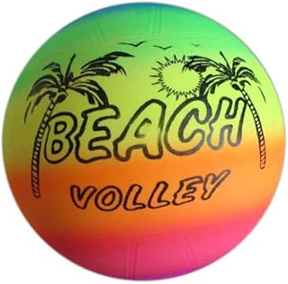 jojofuny Kids Kickball Kid Playground Ball Playground Ball Kickball Plastic Rainbow Ball Kids Playing Ball