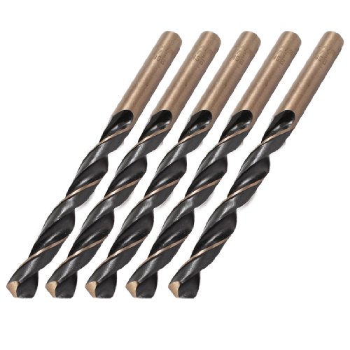 Aexit 5 Pcs Tool Holder Power Tool Electric Drill 7.9mm Twist Drilling Bits Model:41as314qo296