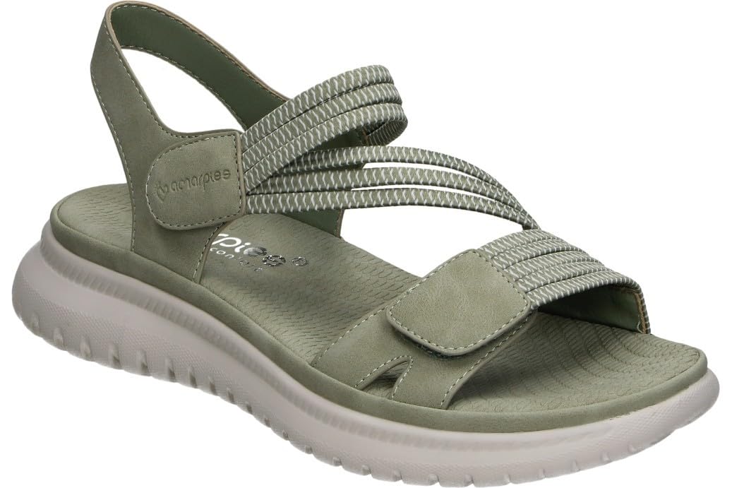 amarpies | Sandalias Planas Mujer – Sandalia Estilosa con Detalles – Máxima Sujeción – Cómodas – Versátiles y Estilosas – Modelo ABZ30161