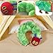 Peelanmall Raupe Nimmersatt,25 cm Raupe Nimmersatt Kuscheltier,Kreative Plüschtiere,Ultra-weich für Kinder Geburtstag und Weihnachten