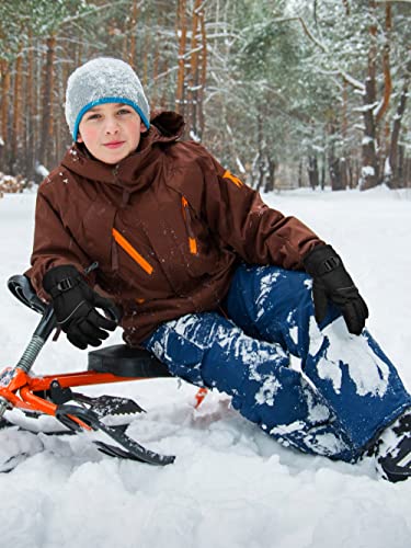 Cooraby 2 Packs Kids Winter Ski Gloves Thick Warm Snow Gloves Waterproof Unisex Mitten Gloves For Girls Boys #TOP6