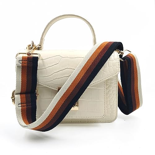 Sangle pour sac à main réglable et large avec boucles pivotantes Lot de 2