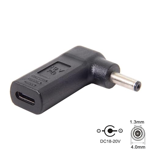 Miniatura 2 de chenyang Adaptador convertidor de disparador de emulador USB C a DC 0.157x0.051 in PD 65W