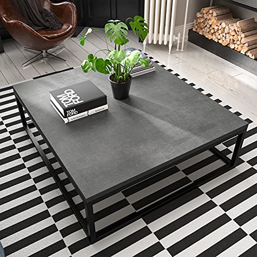 Stickyart 24"X160" Concrete Textured Wallpaper Matte Dark Grey Wallpaper Concrete Look Contact Paper For Furniture Vintage Self Adhesive Contact Paper For Bathroom Kitchen Table Waterproof Industrial #TOP2