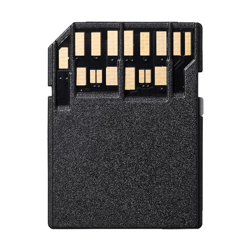 Amazon | サンワサプライ アウトレット microSDアダプタ UHS-II