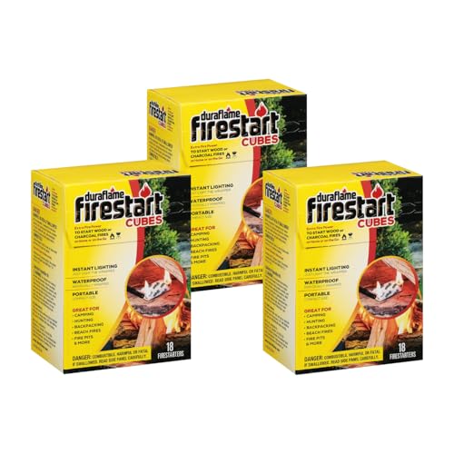 Duraflame Firestart Cubes Firelighters 18 Pack (3 Pack)