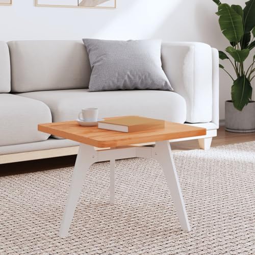 ShGaxin Tischplatte 50x50x2,5 cm Quadratisch Massivholz Buche, Arbeitsplatte, Holzplatte, Schreibtischplatte, Waschtischplatte, Küchenarbeitsplatte - 355973