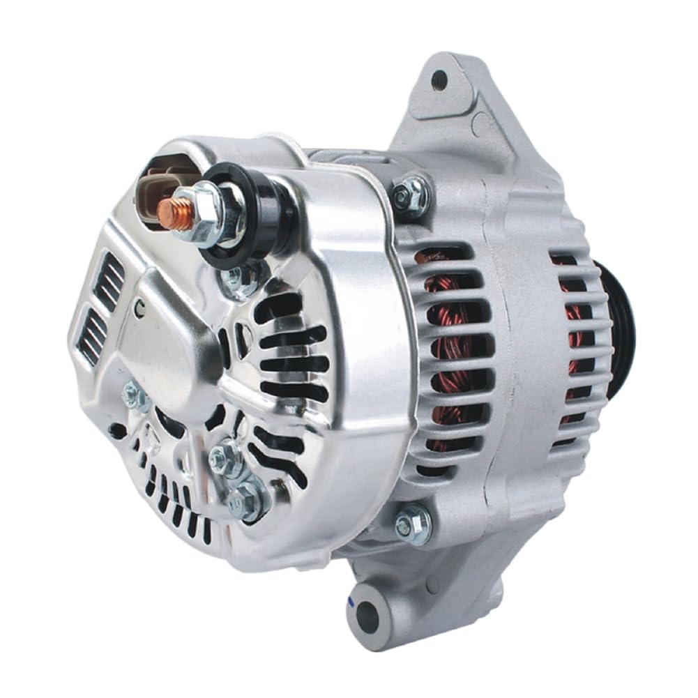 Alternador ATG19942 compatible con retroexcavadora Case 580M Serie III y 445T M3 - Reemplaza RE509080, 84254289, 84416587