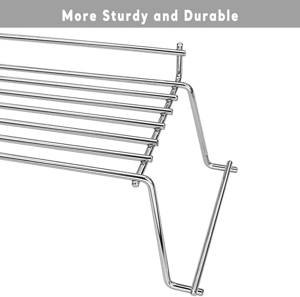 for Weber Genesis Grill Parts 65054 Stainless Steel Warming Rack for Weber Genesis E-310 Parts E/S 320 E/S330, 23 1/2 Inch Stainless Steel Warming Rack for Weber Genesis 300 Series Grills 81323, 62749