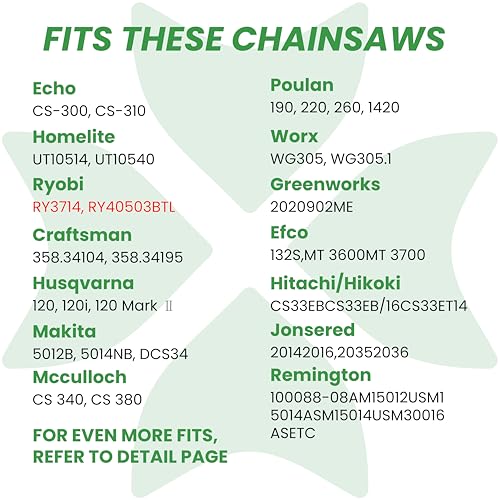 BYANE 14-Inch Carbide Chainsaw Chain