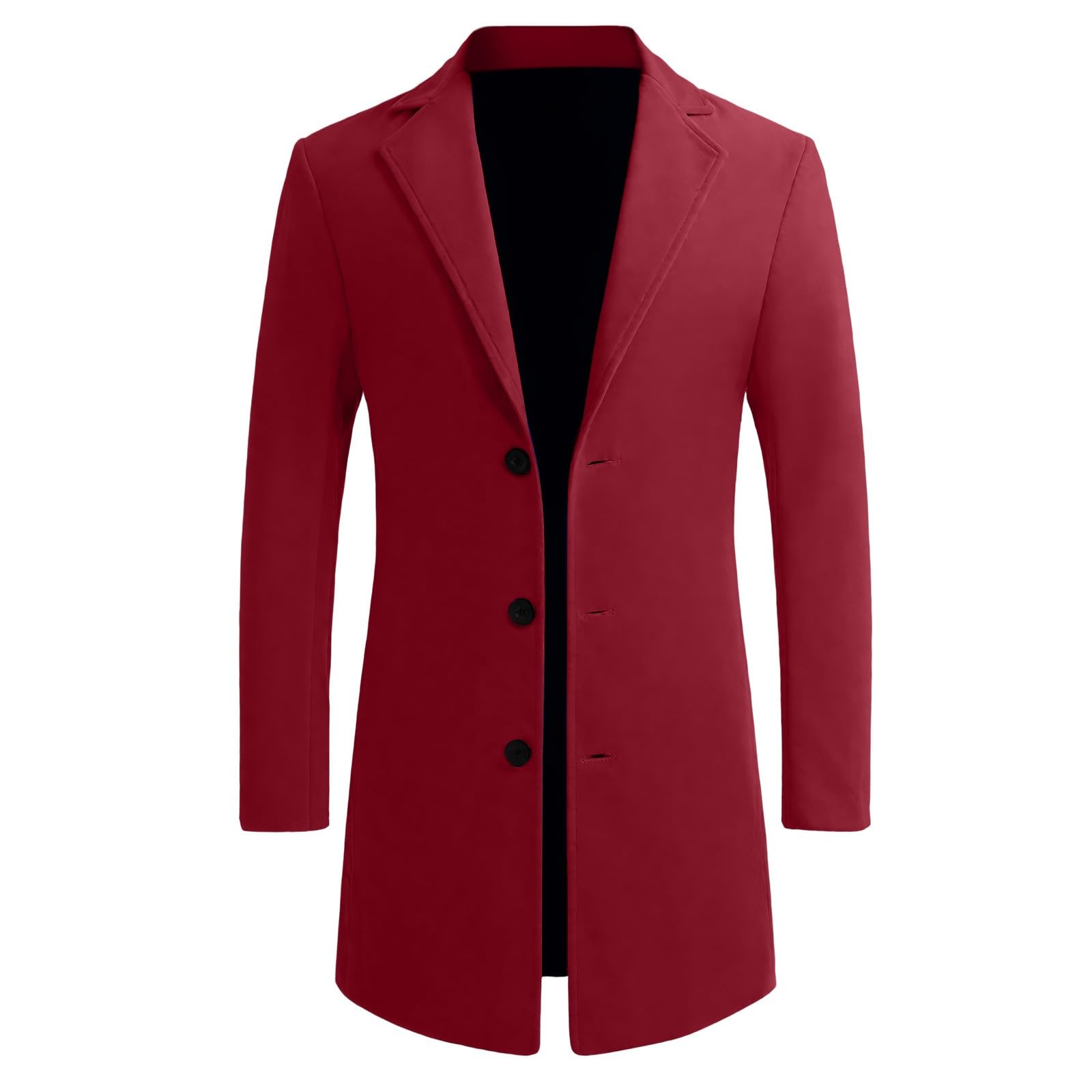 Anorak genérico de invierno elegante para hombre chaqueta ligera al aire libre cómoda ropa fría corte casual capa exterior pura temporada fría ropa diaria práctica estilo ocio