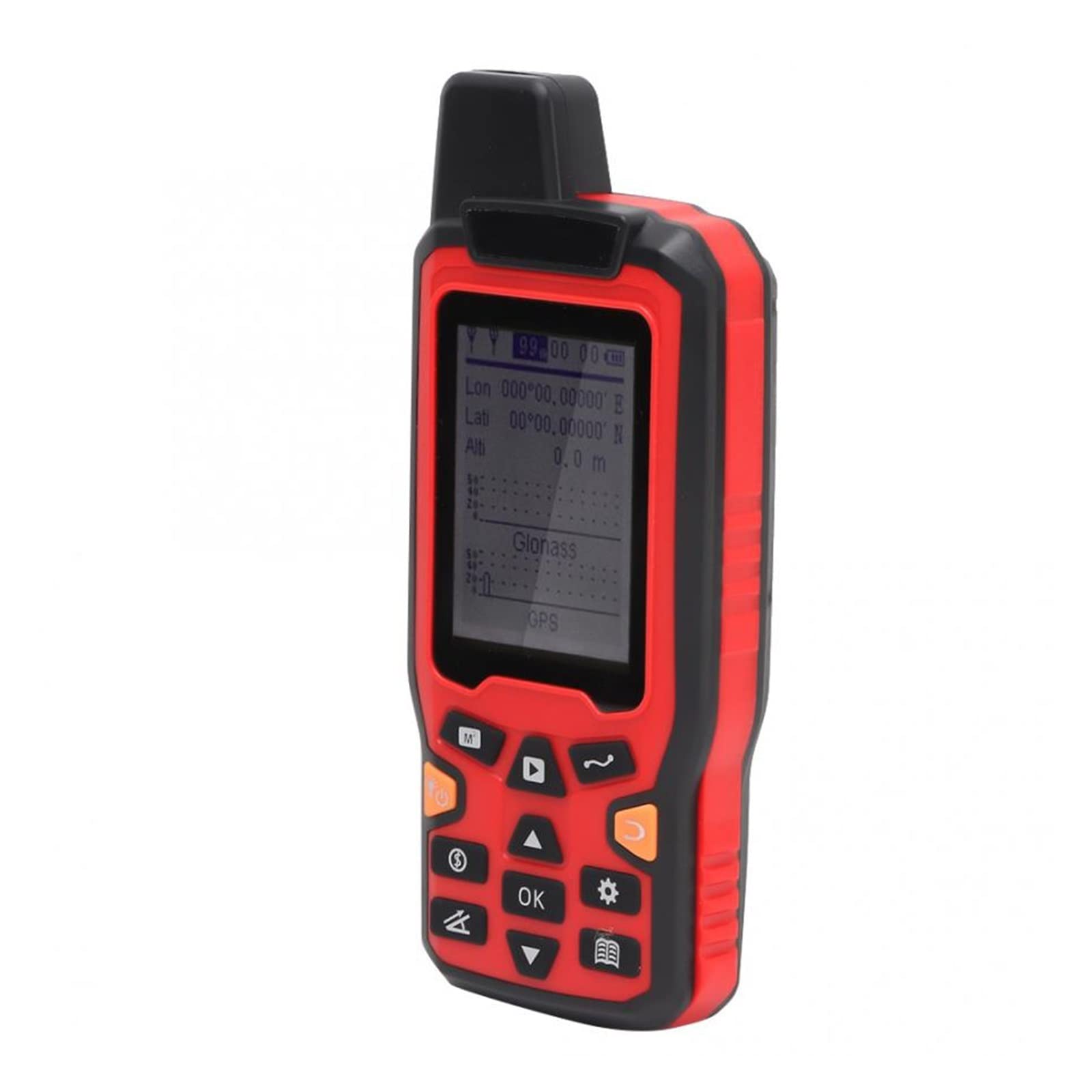Antiscivolo ZL-180 Traccia di Navigazione GPS Portatile Misuratore di Area terrestre Display da 2,4 Pollici Rilevamento del Territorio Navigazione terrestre