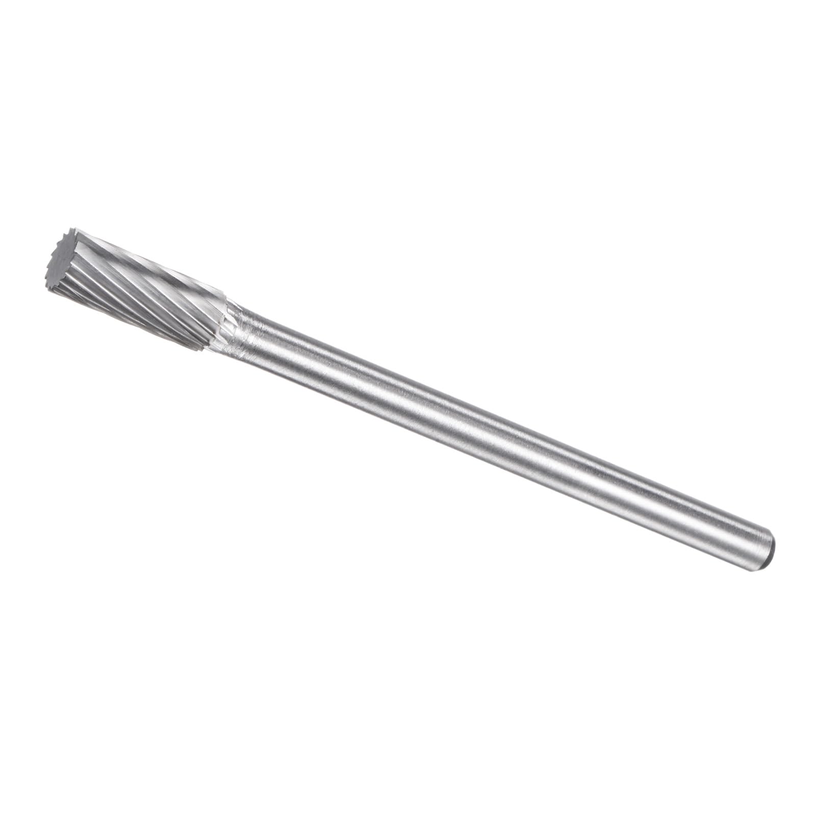 CoCud Tungsten Carbide Rotary Burrs File, 6mm Shank 8mm Dia, Single Cut Cylinder Shape Rotary Burrs Tool