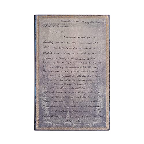 Paperblanks 18-Month Softcover Flexi Diaries 2023-2024 Frederick Douglass, Letter for Civil Rights - Image 2