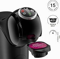 De'Longhi Nescafé Dolce Gusto Genio S Plus EDG315.B Kaffeevollautomat, Kaffeekapselmaschine, Espresso-Boost, Cappuccino, automatische Energieabschaltung, 15 Bar Druck, Schwarz – Ansicht 5