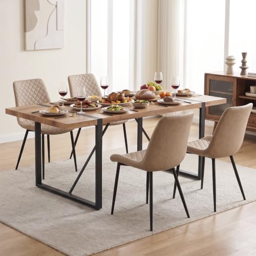 zaki dining chair - beige & oak reviews