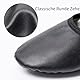Asyusyu Jazz Tanzschuhe Damen Flach mit Gekreuztem Gummiband PU Jazzschuhe für Ballett Line Dance Trainer-39EU