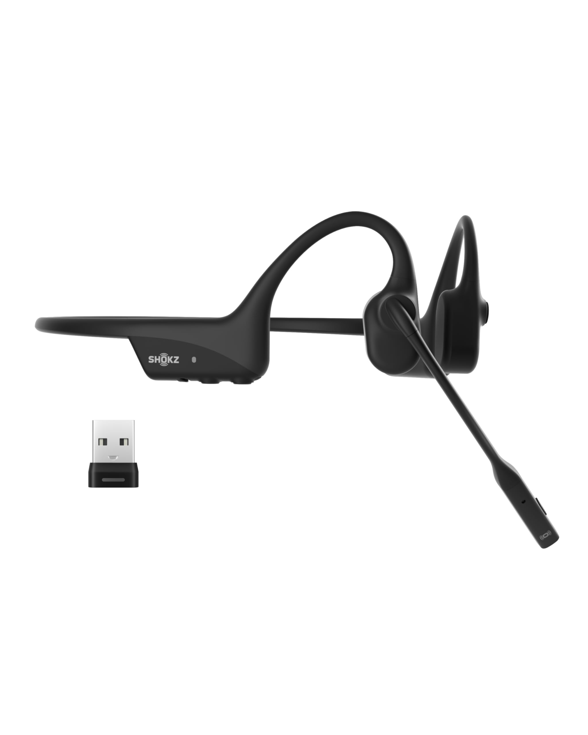 Shokz OpenComm2 UC 2025 ビジネスイヤホン 骨伝導 ワイヤレス