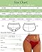 FINETOO Seamless Underwear for Women Cheeky Bikini Panties High Cut V-waist Lace Underwear Women Cute Bikinis 6 Pack