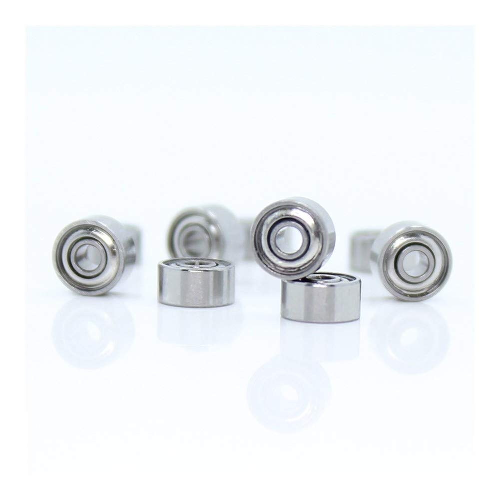 JGNAYRKJQI 692ZZ 692 ZZ Deep Groove Ball Bearing ABEC-5 10PCS 2x6x3 mm Miniature Ball Bearings 619/2ZZ
