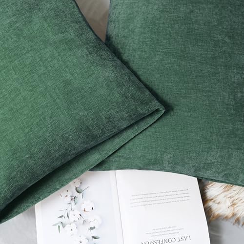 image for CaliTime Throw Pillow Covers Decorative 20 X 26 Inches Pack of 2 Cozy 