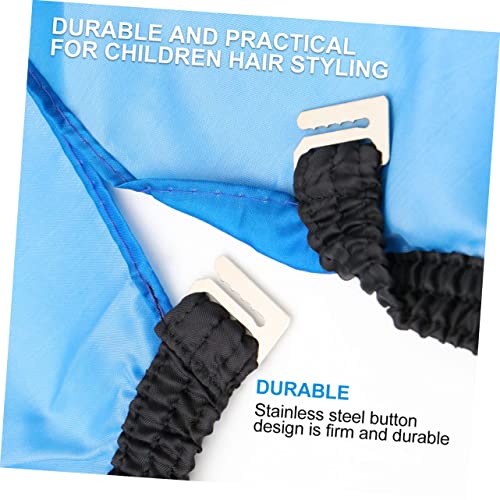 1 Unidade Vestido De Cabeleireiro Capa De Salão Guarda-chuva De Corte De Cabelo Infantil Avental De