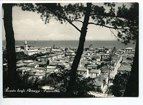 1957 Roseto degli Abruzzi TIMBRO Teramo DEST. Pescia FG B/N VG