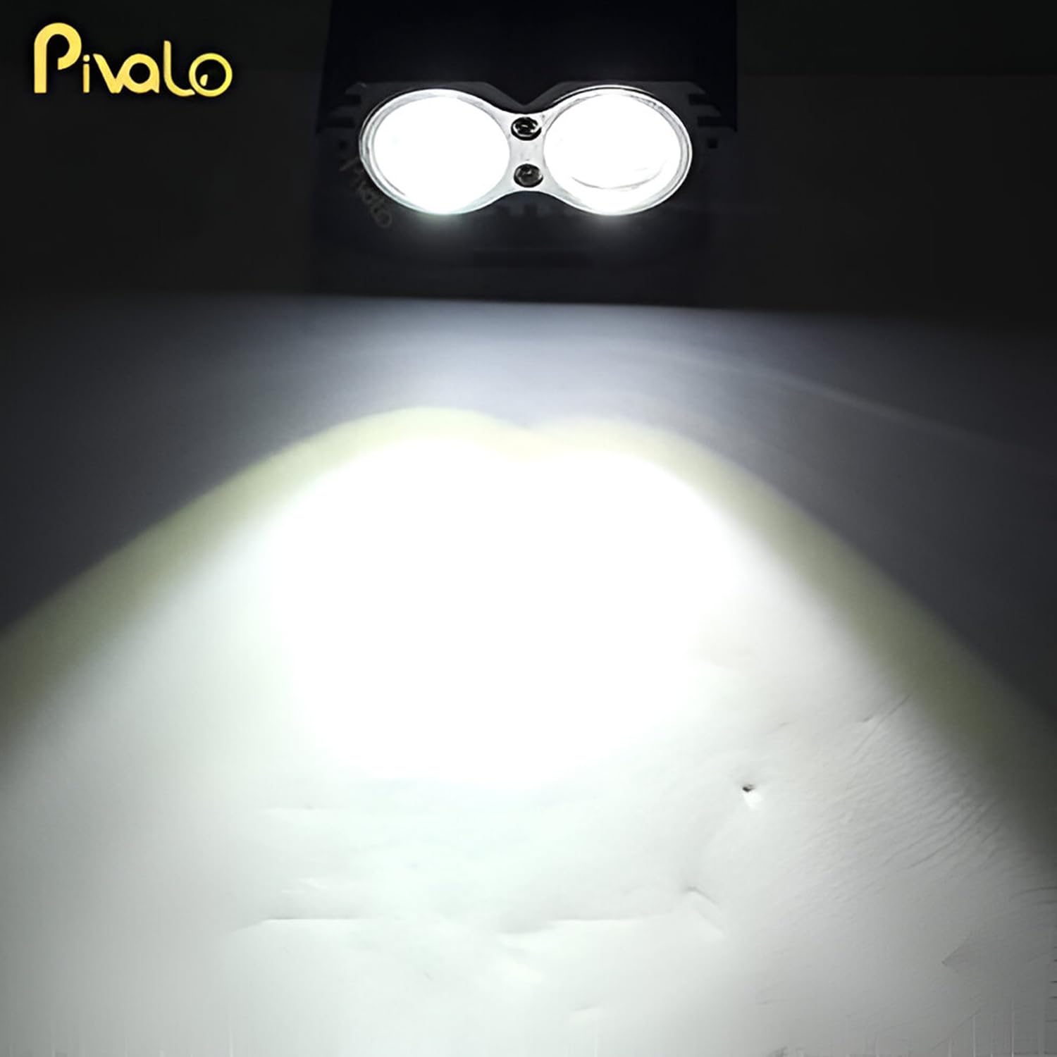Pivalo PVL2OEF1 2 LED Owl Eye Headlight Lamp Waterproof CREE LED Fog Light with High/Low Beam Function & Handlebar Switch Universal for Bike, Motorcycle and Cars (20W, White, 1 PC) - Image 5 thumbnail