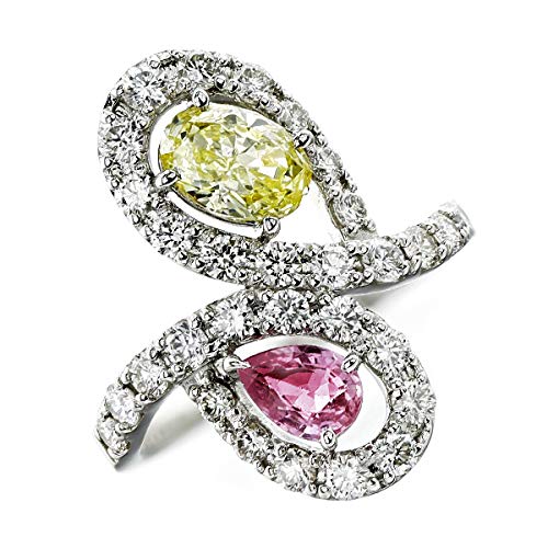 イエローダイヤモンド リングの通販 価格比較 価格 Com