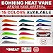 Bohning's 101036NY25 Heat Vane, 2.5 Neon Yellow, 36pk
