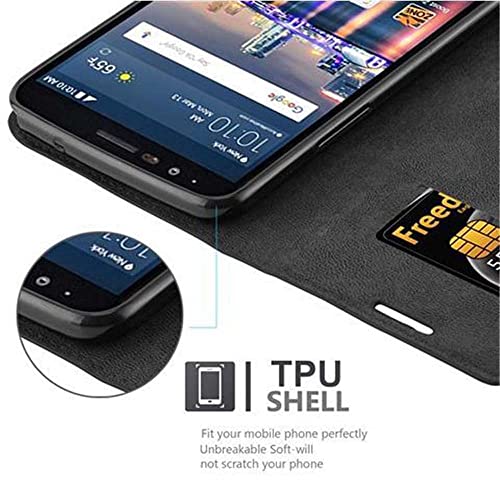 Cadorabo Custodia Libro per LG STYLUS 3 in NERO DI...